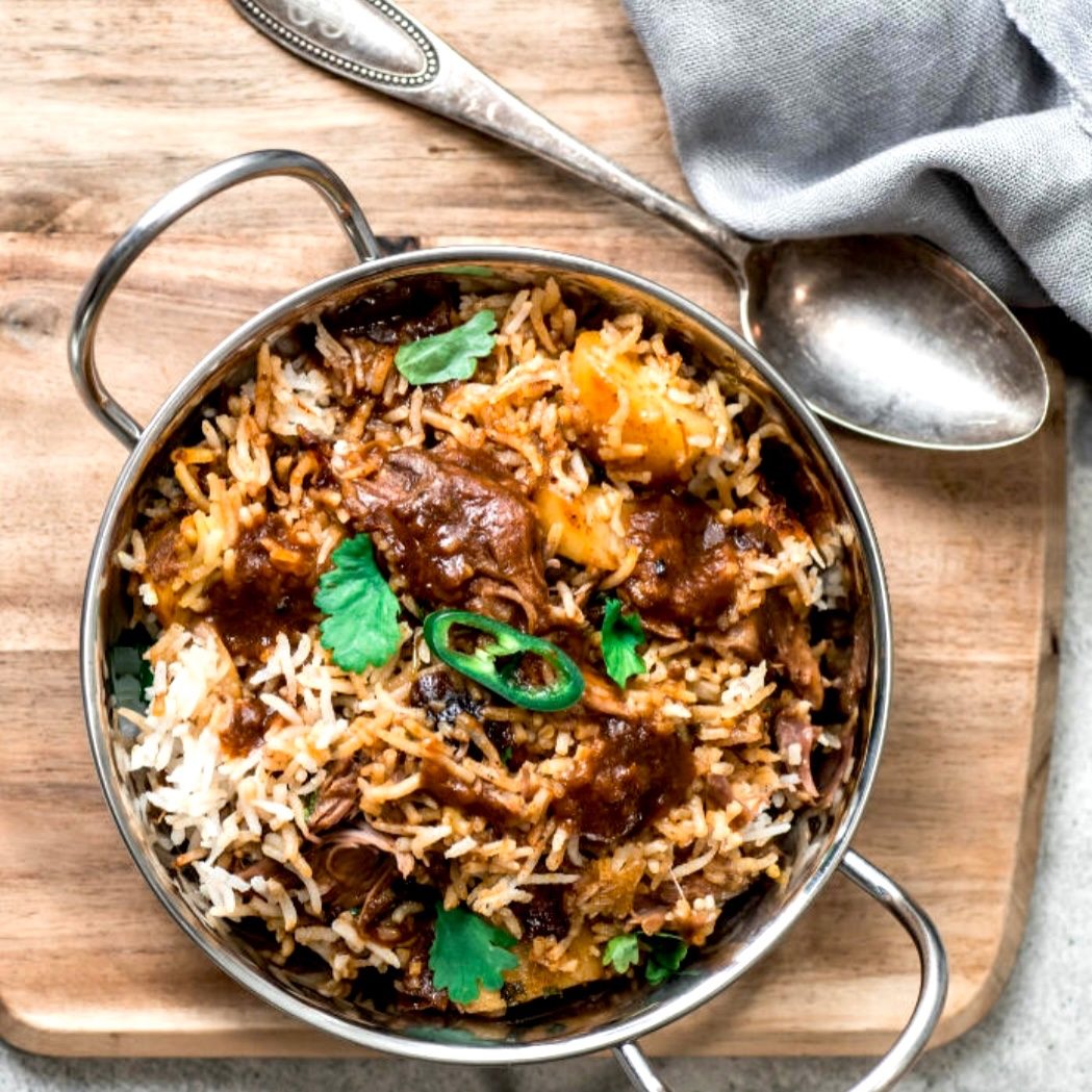 Lamb Biryani.