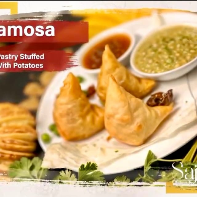 Vegetable Samosa.