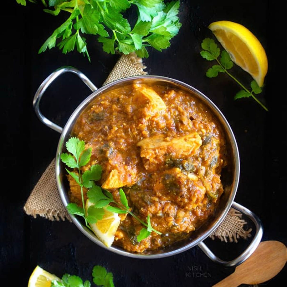 Lamb Dhansak.