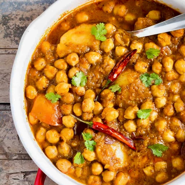 Aloo Chole.
