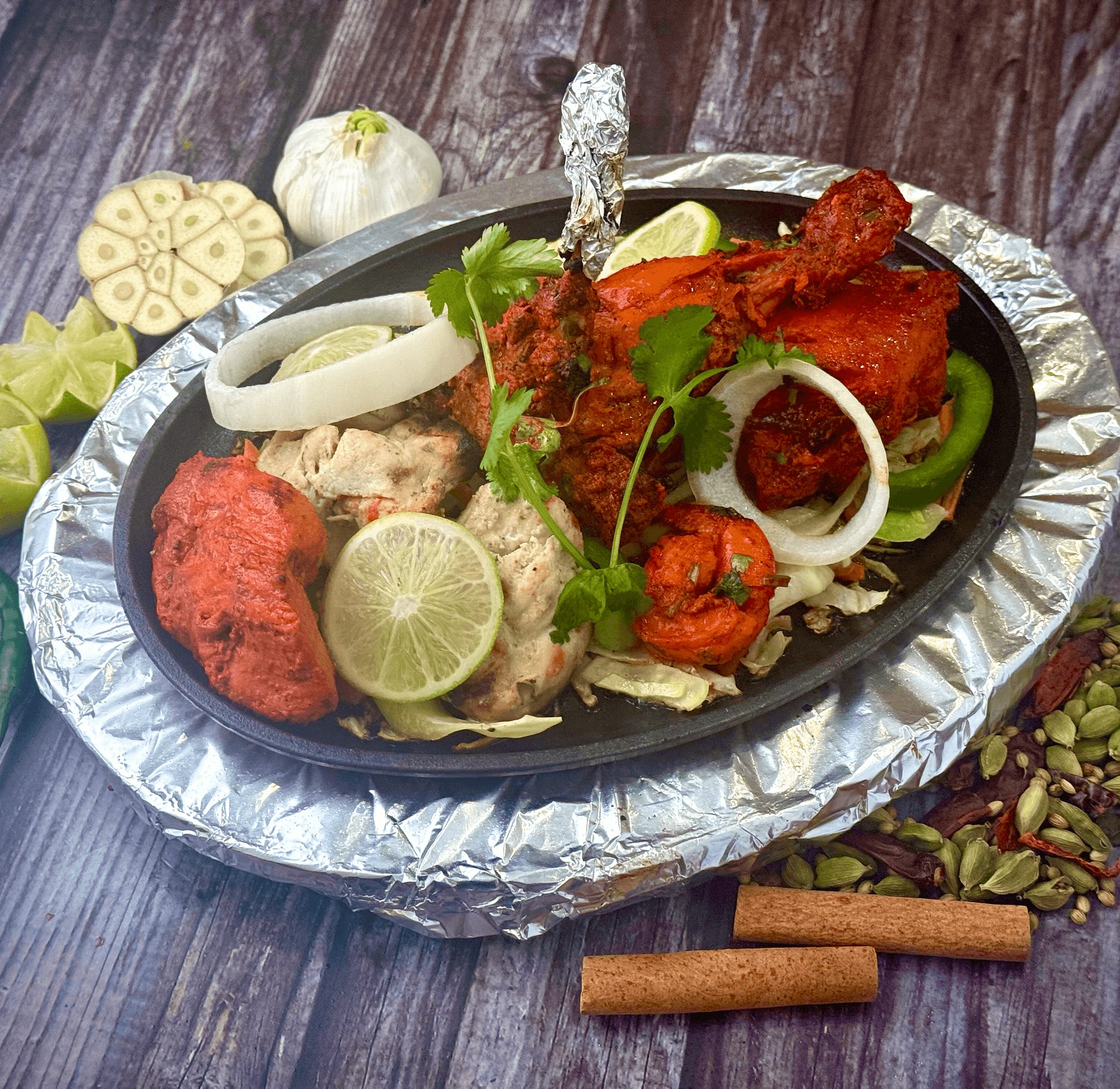 Tandoori Mixed Grill.