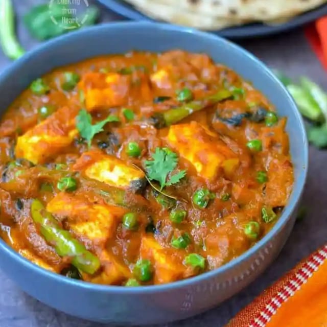 Mutter Paneer.