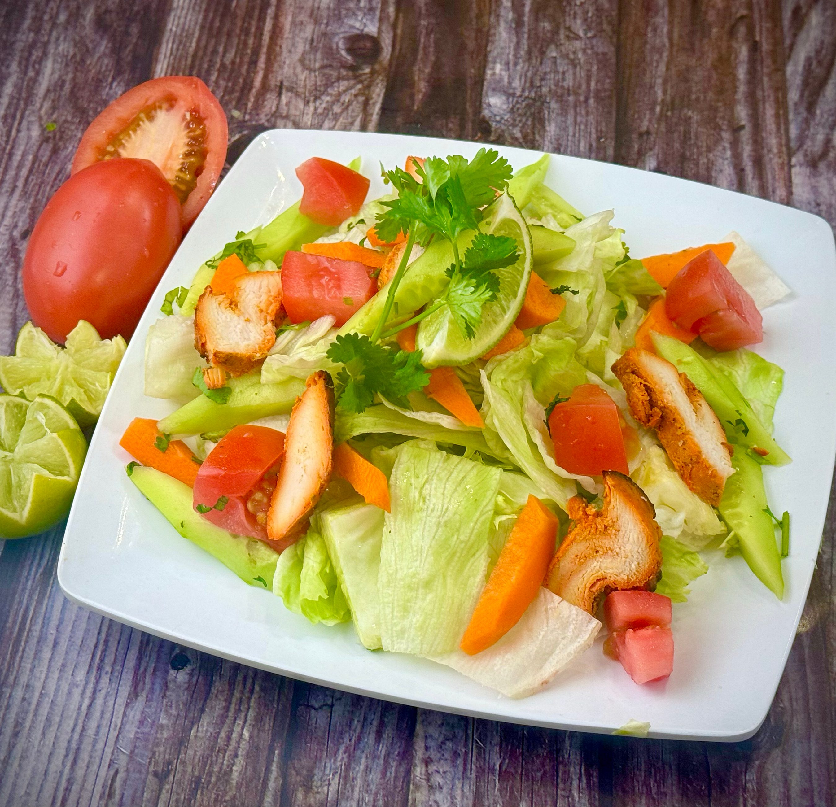 Chicken Tikka Salad.