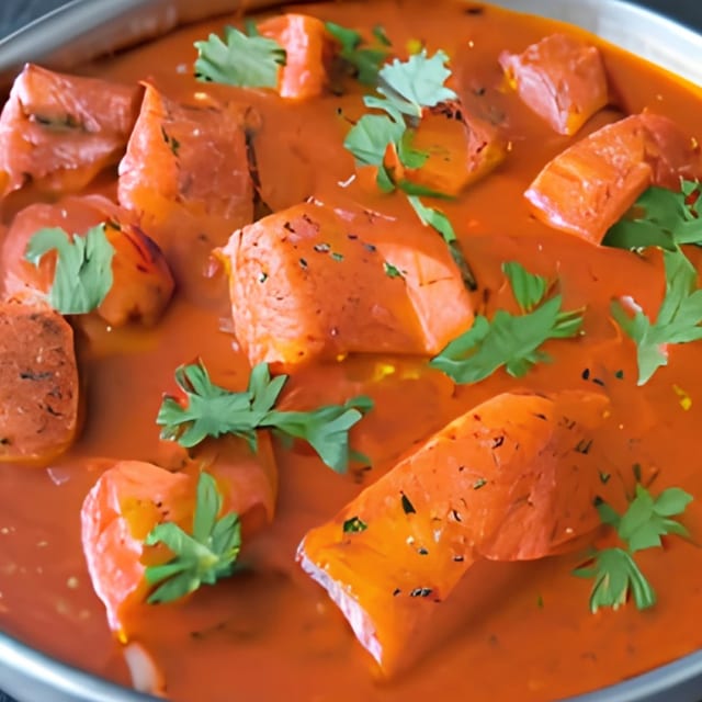 Salmon Vindaloo.