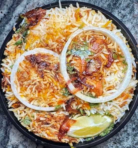 Chicken Tikka Biryani.